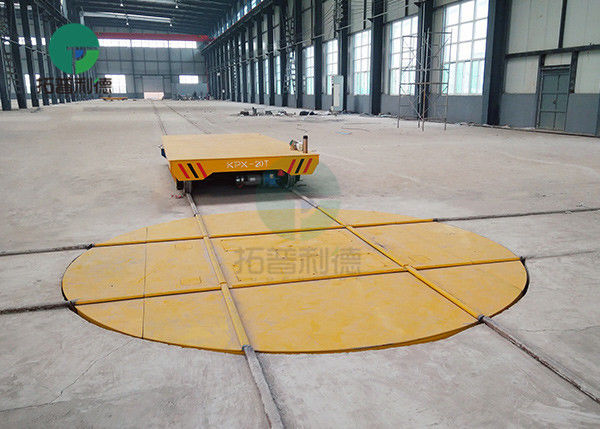Heavy Duty Railway 360 Degree Motorized Electric Workshop Turntable