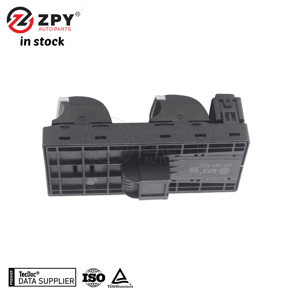 ZPY Front Left Window Switch W/Child Lock For Audi Q7 3.0 2011-2015 4F0 959 851J