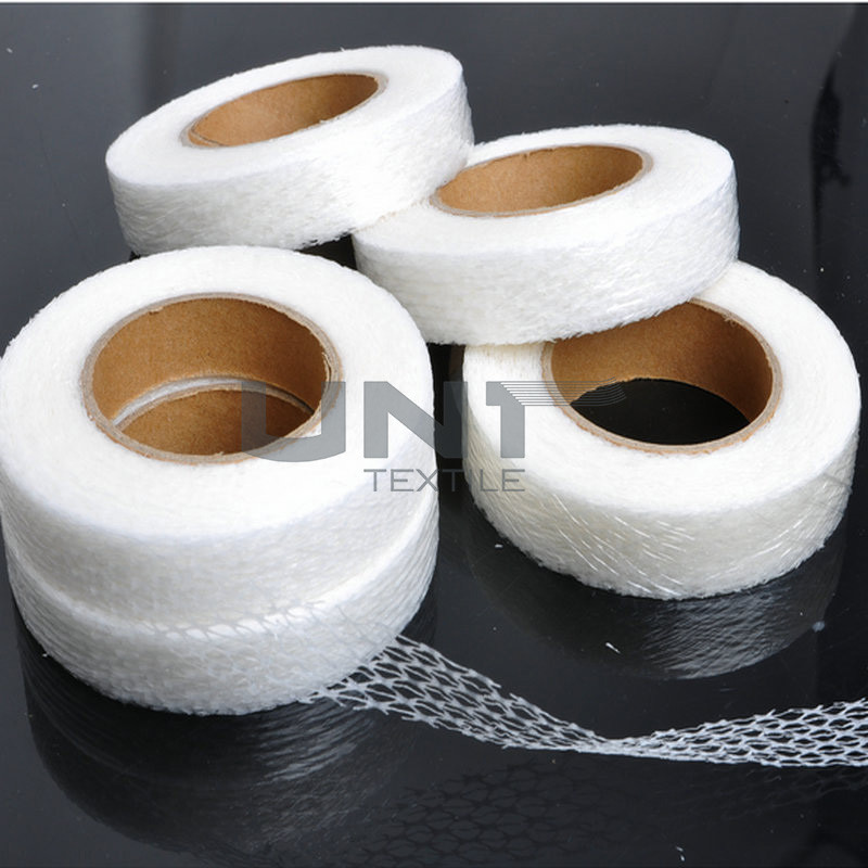 Hot Melt Embroidery Backing Fabric Double Sided Adhesive PA Fusible Web Fabric