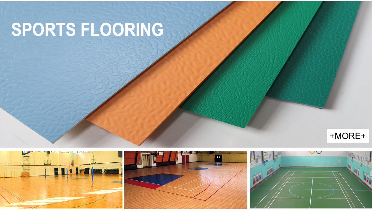 Green Relle PVC Roller Badminton Court Flooring for Enhanced Playing Experience