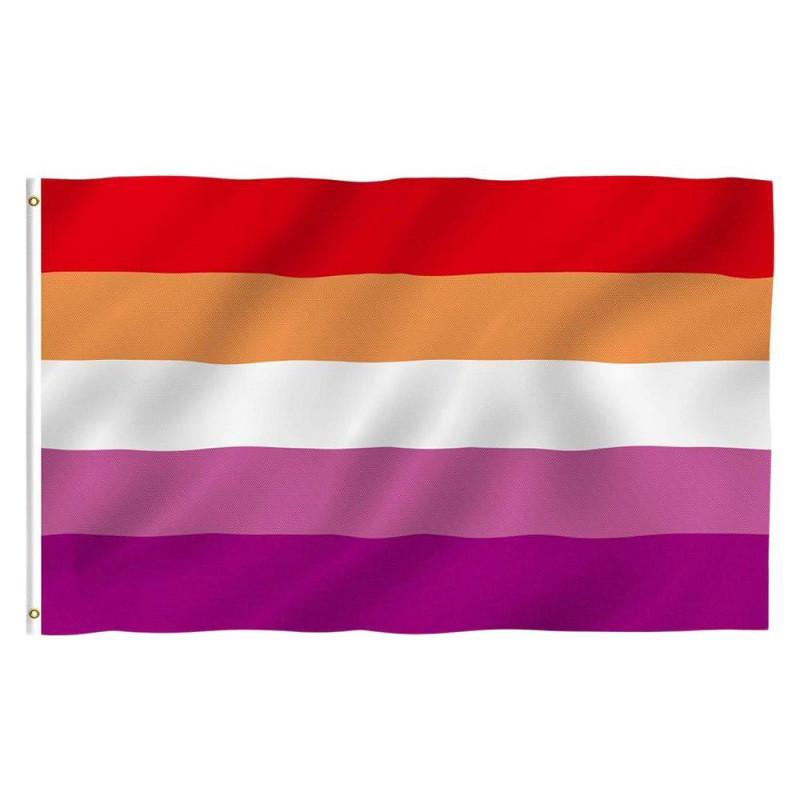 Custom Digital Printed LGBT Flag Polyester 3*5ft Gay Rainbow Flag