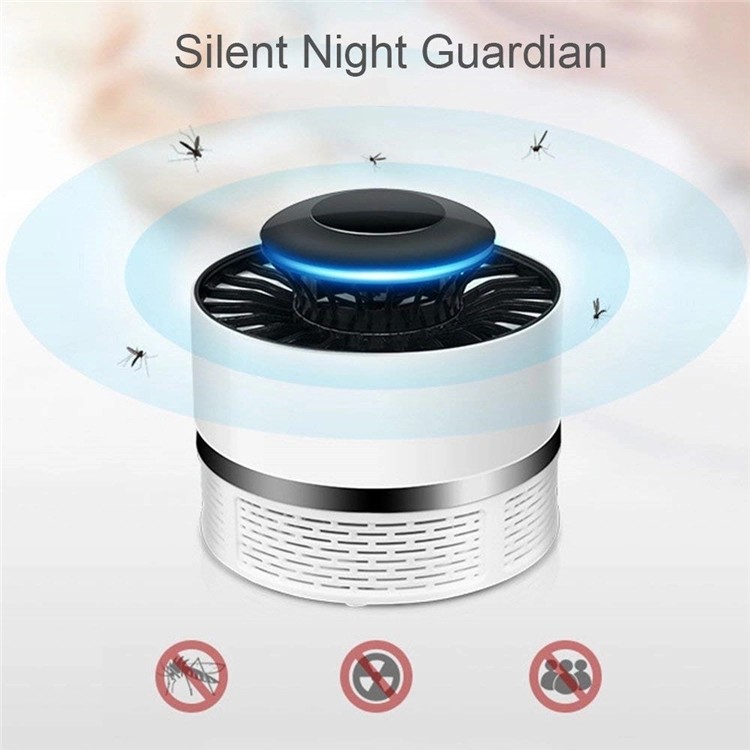 white black color Mosquito Killer Lamp Trap Lamp Kill Mosquito Killer Insect lighting with UV LED Air suction fan lamp