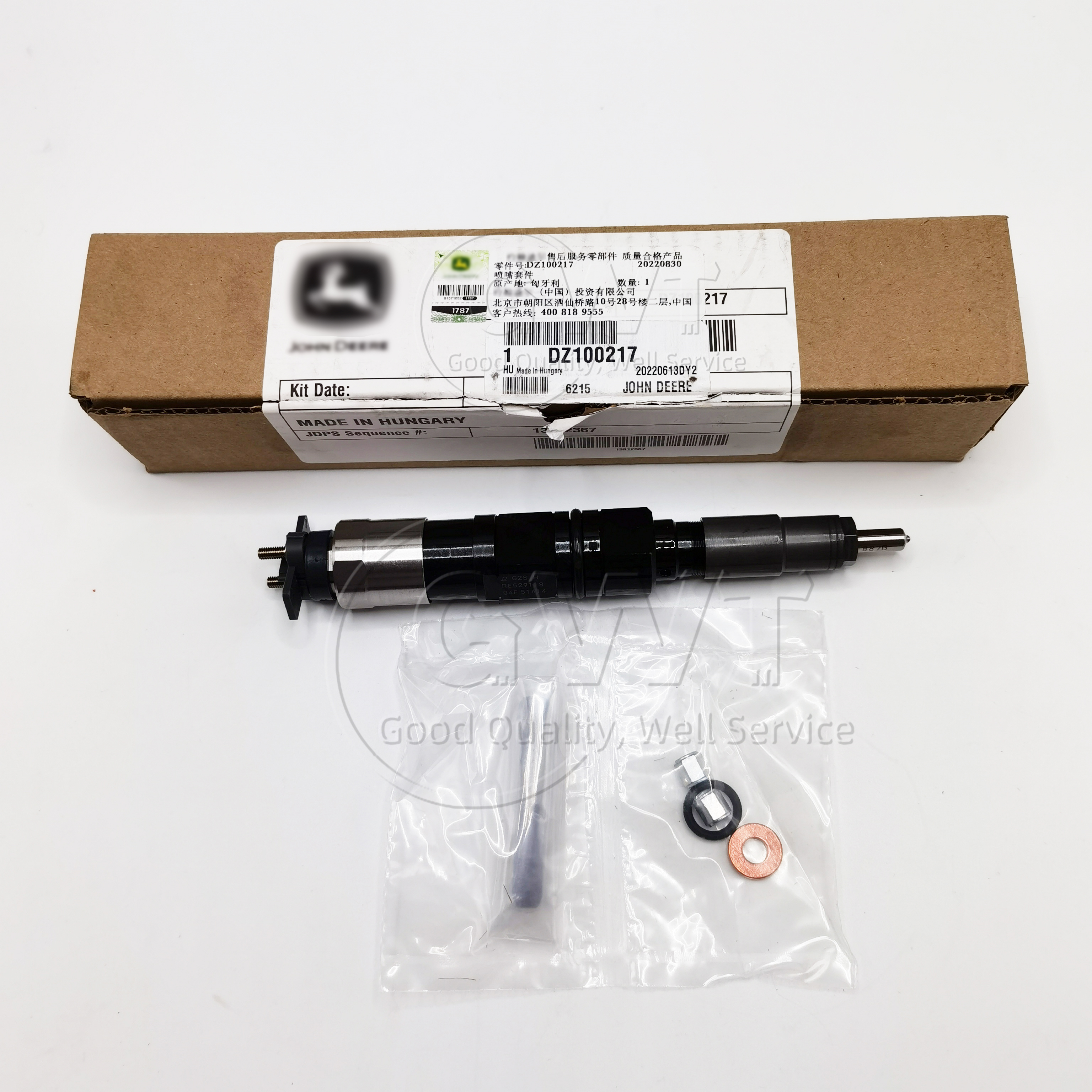 DZ100217 BOSCH Diesel Fuel Injectors RE529118 RE546781 RE524382 SE501962