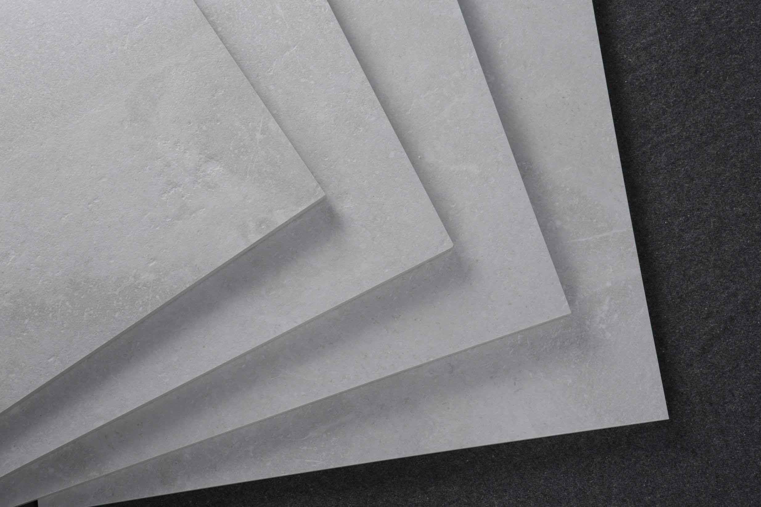 Rustic Selections Porcelain Ceramic Floor Tile White Color 24"X24" Size