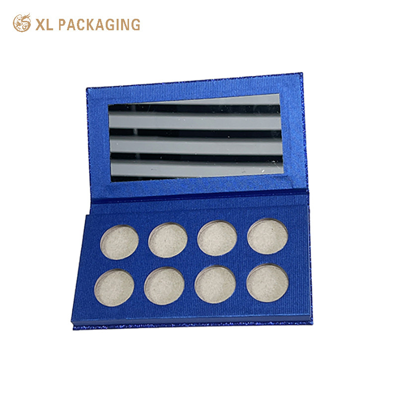 Makeup Custom Printed Packaging Box High Pigment Powder Eyeshadow Palette Package