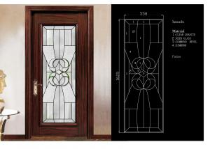 China Traditional Door Decorative Panel Glass 3mm-19mm Clear Tinted & Reflective Glass on sale