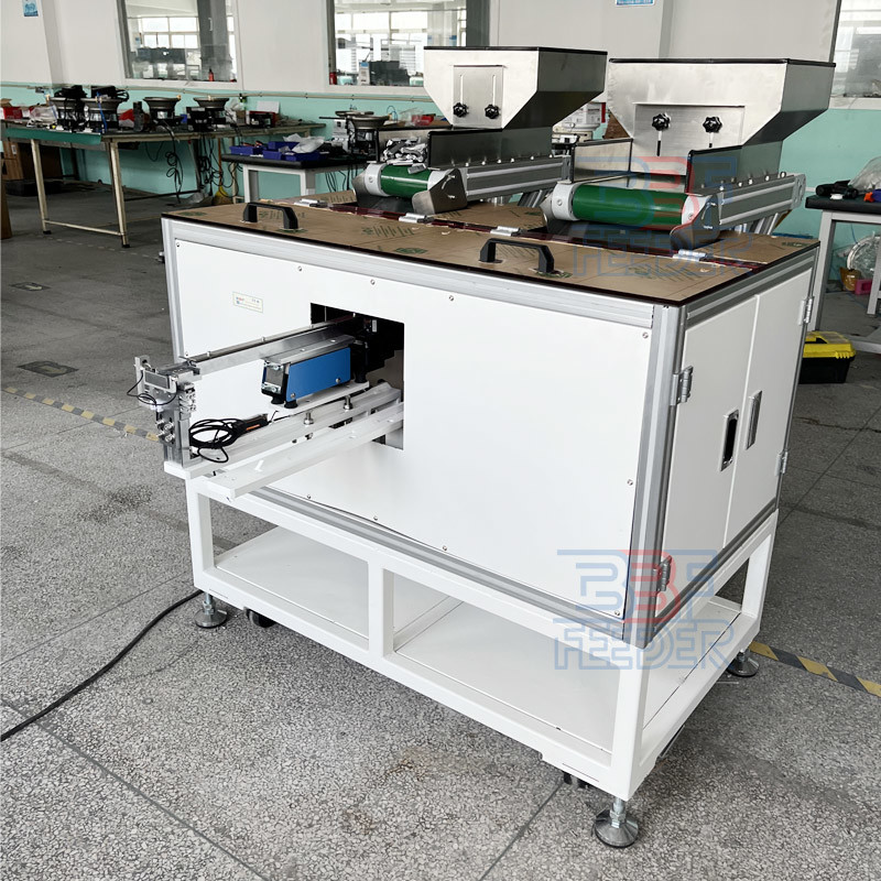 Magnetic Vibratory Feeding Systems Soundproof Enclosure Custom Bowl Feeder