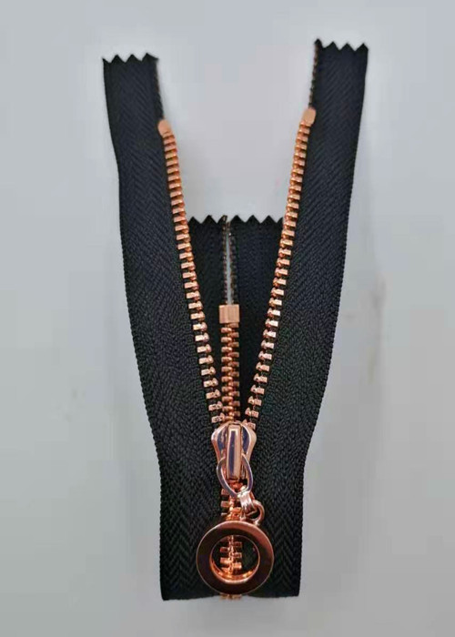 Y Style Metal Teeth Zipper With Auto Lock For Work - Wear / Closed Ended Metal Zips