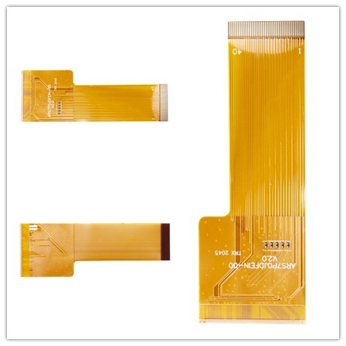 Polymer Film Flex PCB Board 0.1mm 2 Layer Rigid Flex Pcb Lightweight