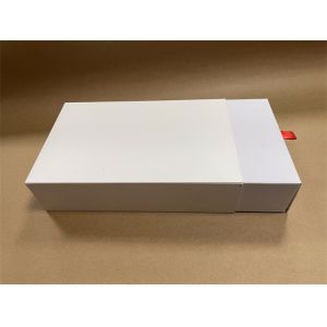 Buy cheap Custom Paperboard Boxes Folding Kraft Paper Drawer Box Rectangular product