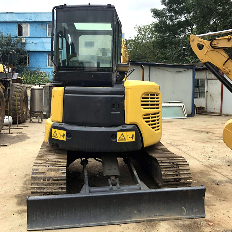 Japan Used Komatsu PC55MR Excavator with Original Hydraulic Pump and 28.5 KW Power