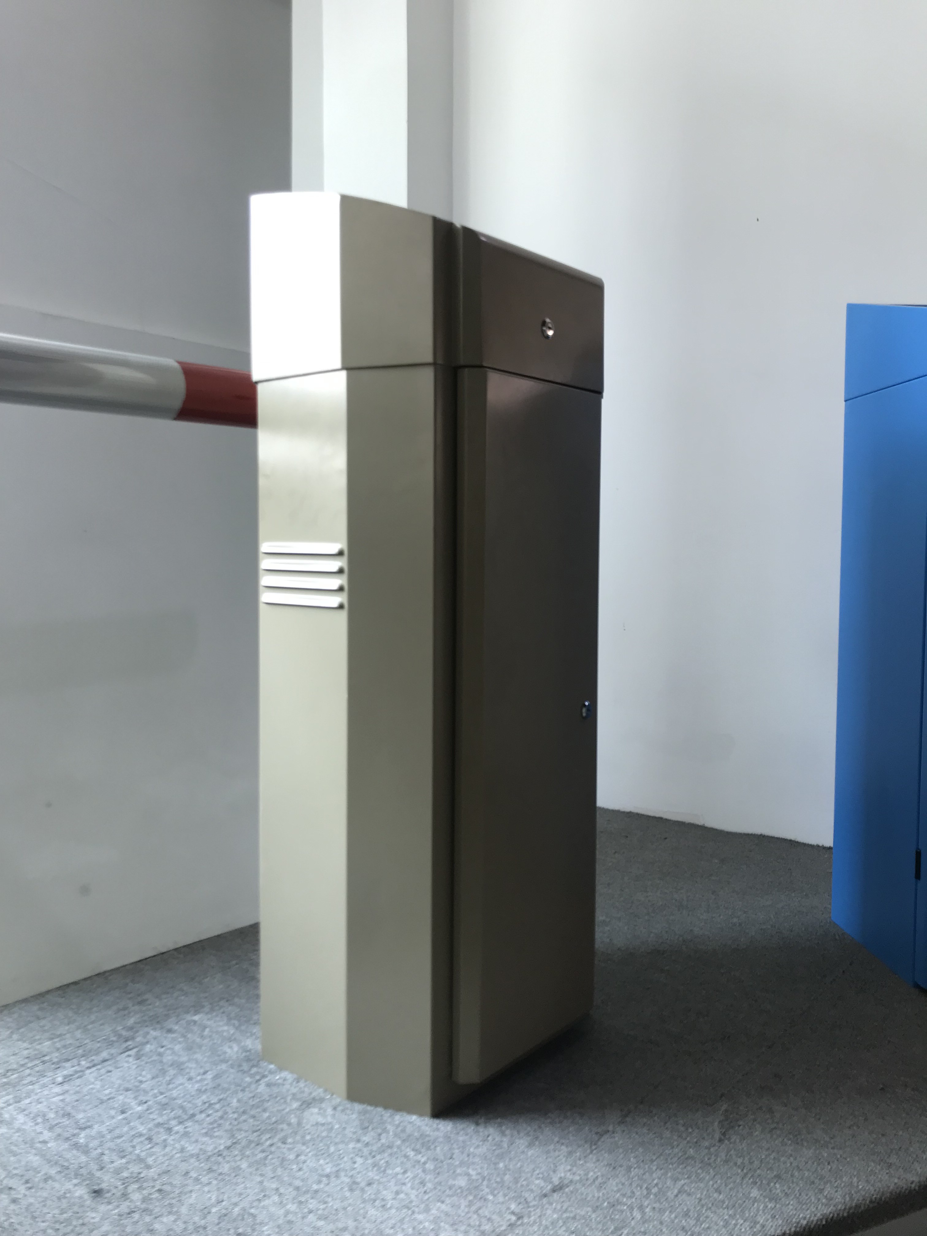 Fence Boom Vehicle Access Control Barriers , Parking Entrance Barrier With Alarm System