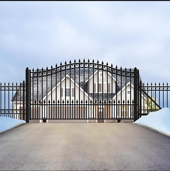 Customizable Aluminum Security Gates For Modern Architectural Excellence