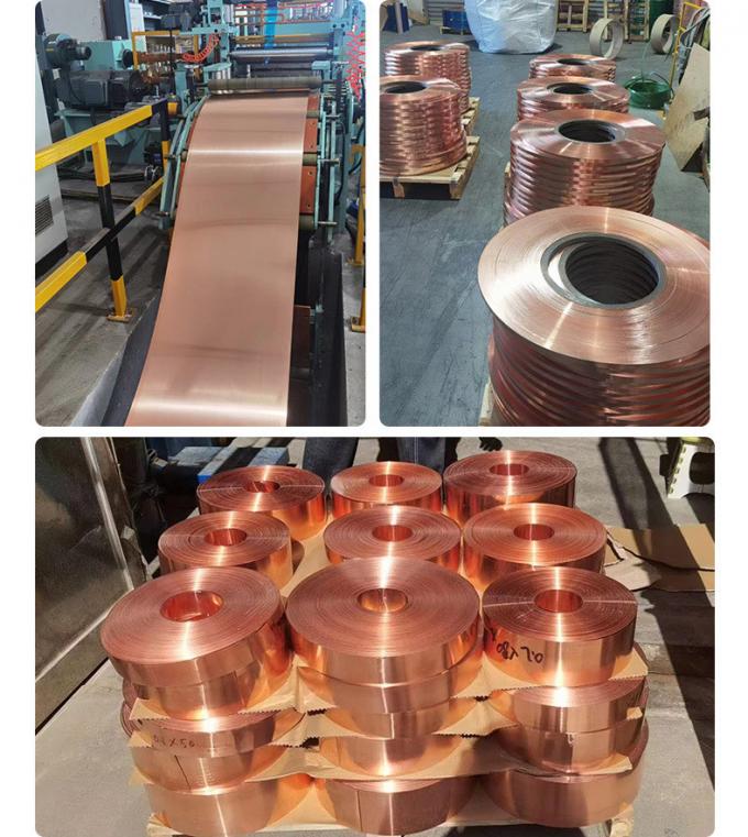 C17300 Qbe2Pb C1730 Beryllium Copper Coil 1/4H 1/2H Copper Sheet Metal Strips For Switches 0