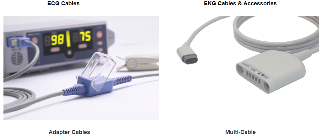 8 Feet 9 Pin Extension Cable - 2006644-001 Compatible  Marquette Solar 8000