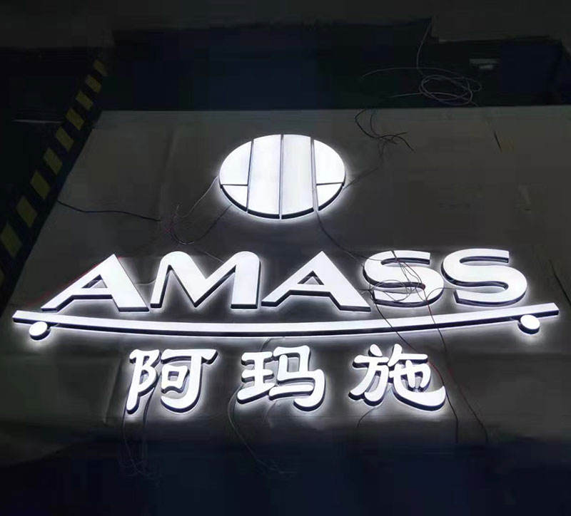 Custom Wall Name 3d Letters Outdoor Signage Acrylic Led Logo Sign Shop Front Lit 3d Channel Letter Store Front Signs