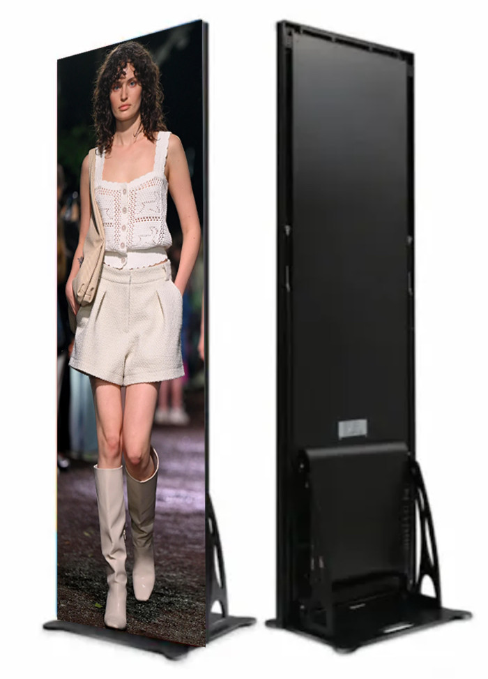 Indoor P2.5mm Creative LED Display 640x1920 3840Hz LED Poster Display