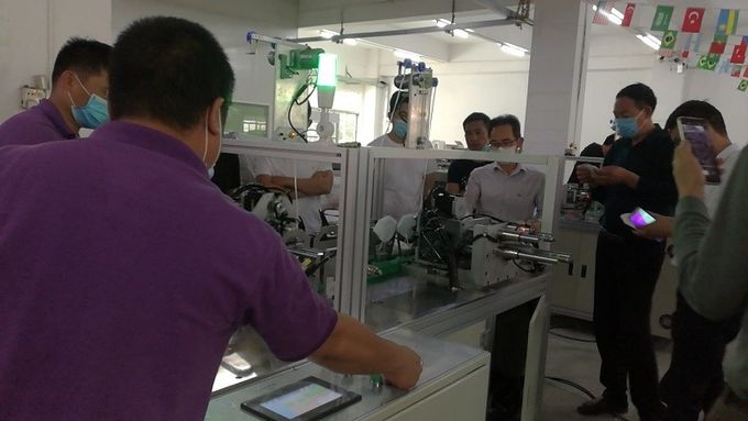 Energy Saving Face Mask Maker Machine 4KW 50HZ Face Mask Production Line