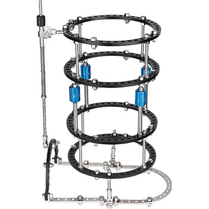 Quality Assured Orthopedic Surgical Instruments Medical Talipes Equinovarus & Equinovalgus & Bone Lengthening External Fixator
