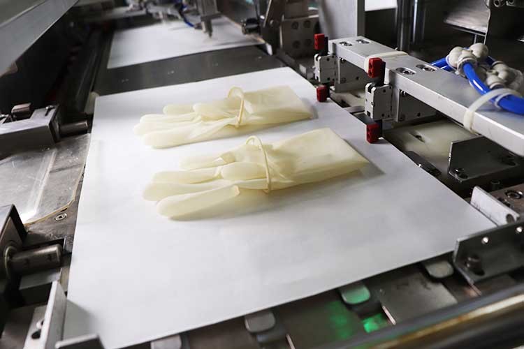 220V Surgical Glove Packing Machine / Packaging Machine Glove Wallet