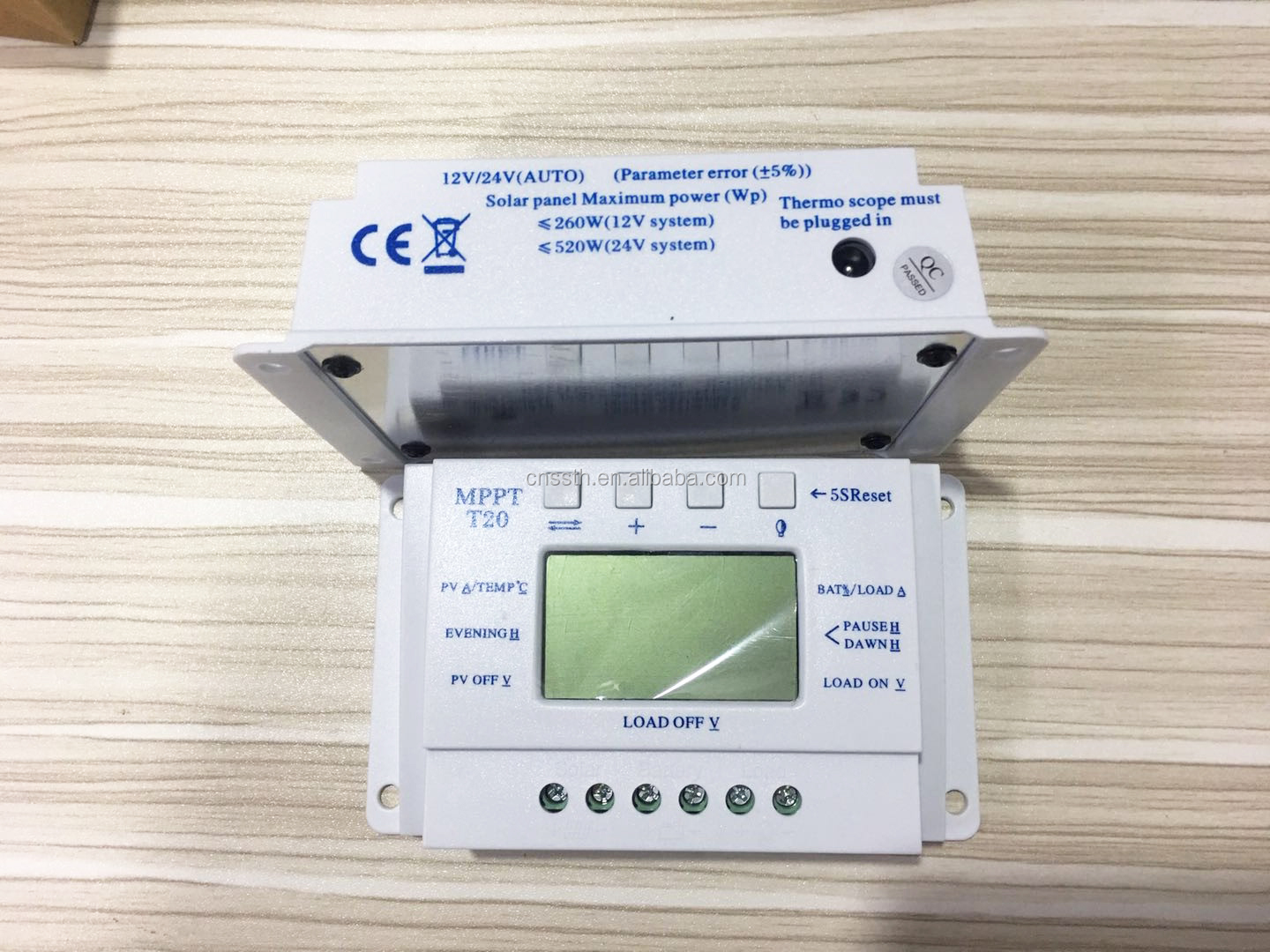12V 24V Solar High Voltage Wind MPPT Solar Charge Controller 20A 30A 40A