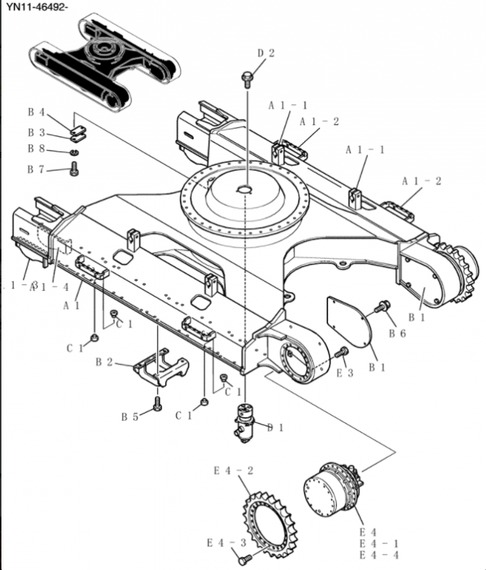 Excavator Travel Motor Assy GM38VB-A-79-131 SK200-8 YN15V00037F2 Final Drive 0
