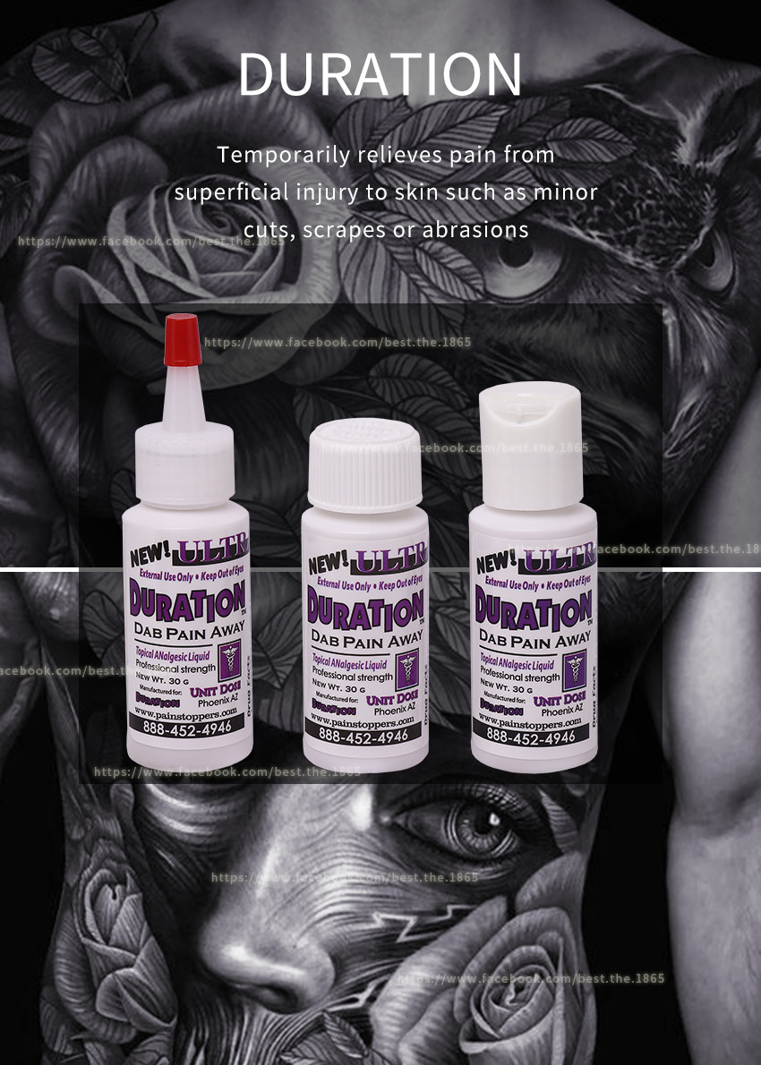 Permanent Makeup Tattoo Numbing Gel 30ml OEM Logo Pain Free Tattoo Anesthetic Gel
