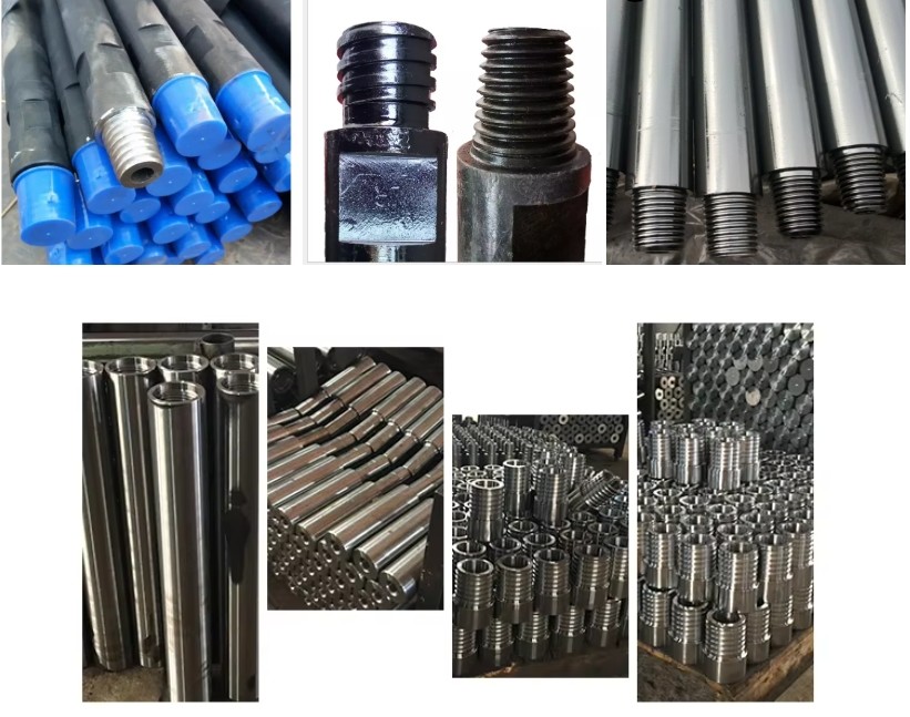 Standard ISO9001 Drill Extension Rod Drifter MF MM Water Well Drill Pipe