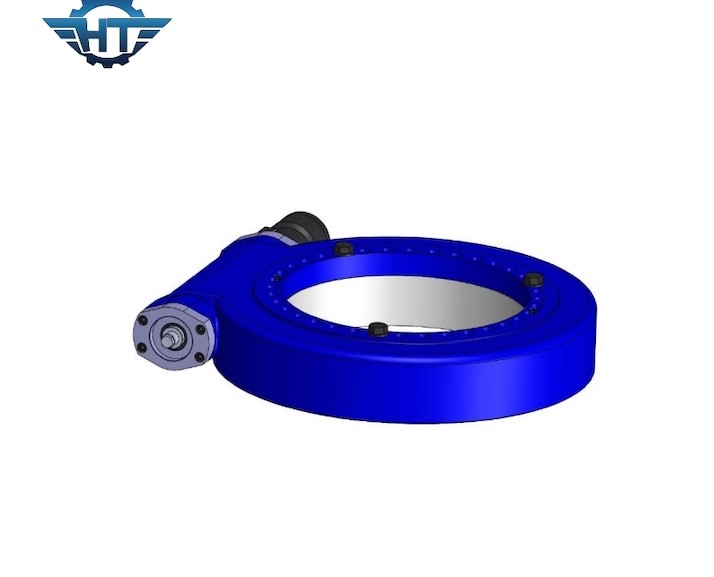 SE Series Small Slew Drive With 24VDC Planetary Gear Motor For Tilted Solar Trackers