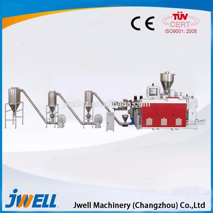 Heat Insulation Single Screw Extrusion Machine Continuous Working