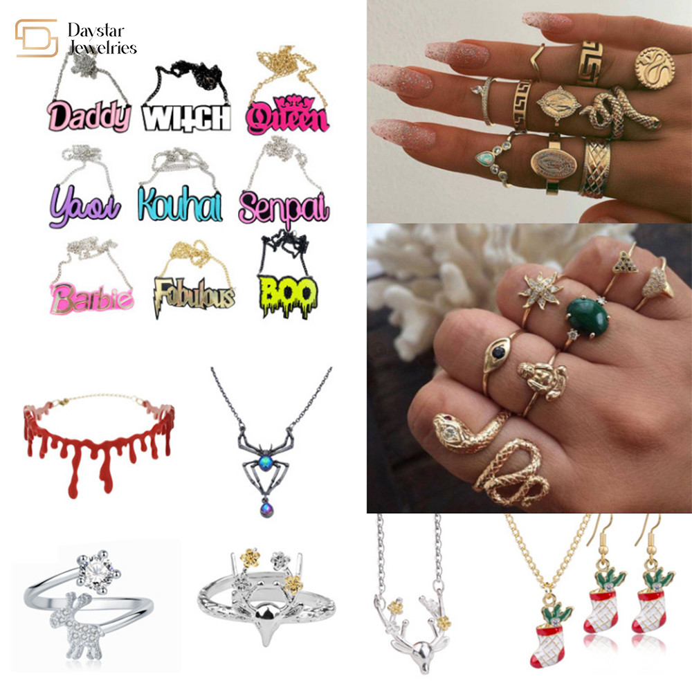 DIY Halloween Earrings Jewelry , Horror Funny Ghost Devil Spider Skull Dangle Earrings