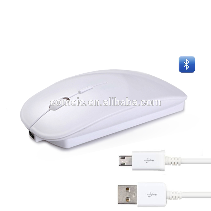 Factory sell wireless bluetooth mouse rechargeable mini usb 3d optical computer wireless mouse withbroardcom chipset