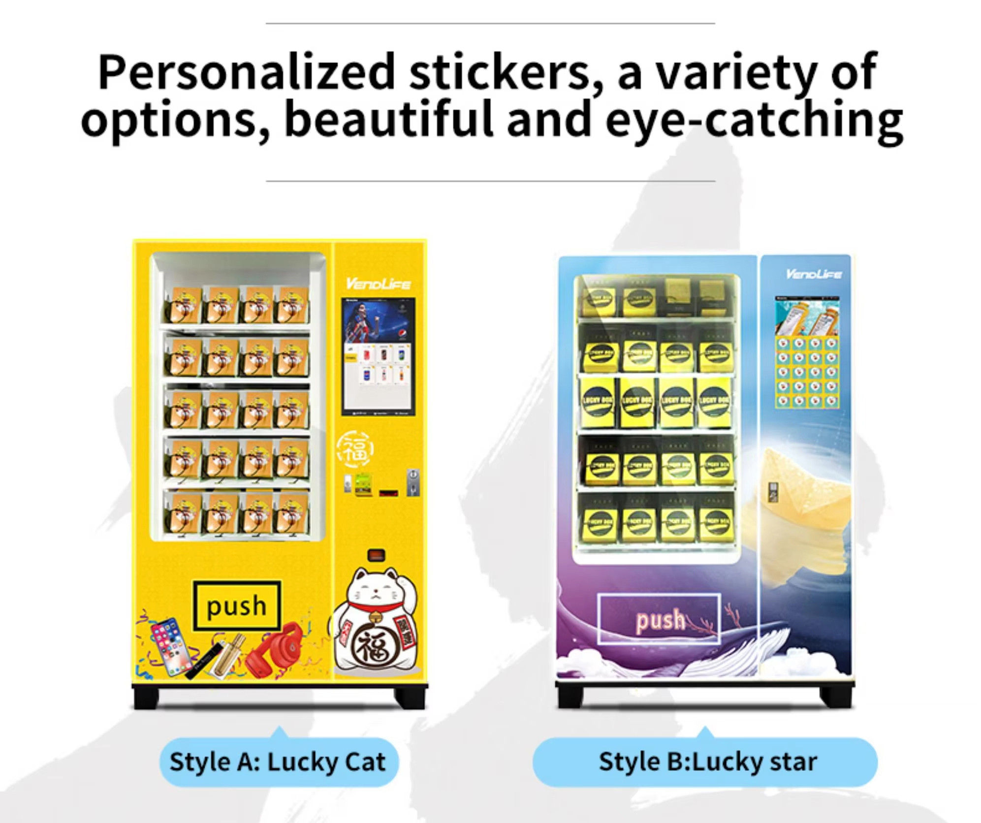 Popular Beauty Retail Items Cosmetics Combo Vending Machine Self Service Small Lash Automatic Hair Eyelash Vending Machi