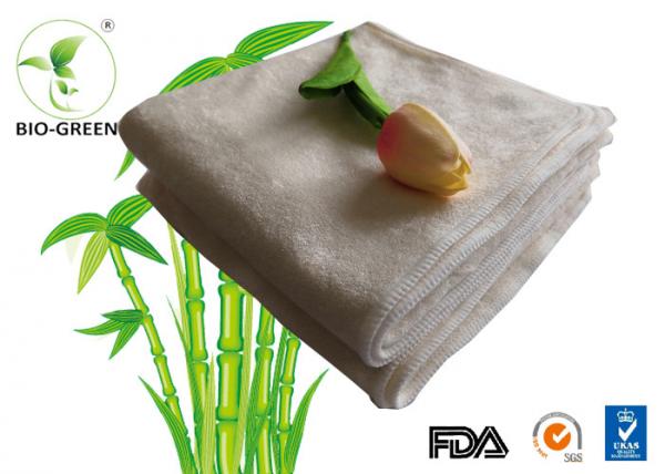 Quality Customized Softness Bamboo Dry Wipes , Square Bamboo Antibacterial Baby Wipes for sale