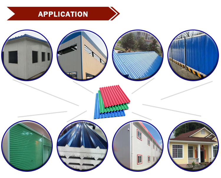 Technique Hot Rolled Dx51d Dx52D Dx53D 0.12-6mm 30-275g Prepainted Galvalume Ppgi Roof Tiles Corrugated Steel Plate with 1