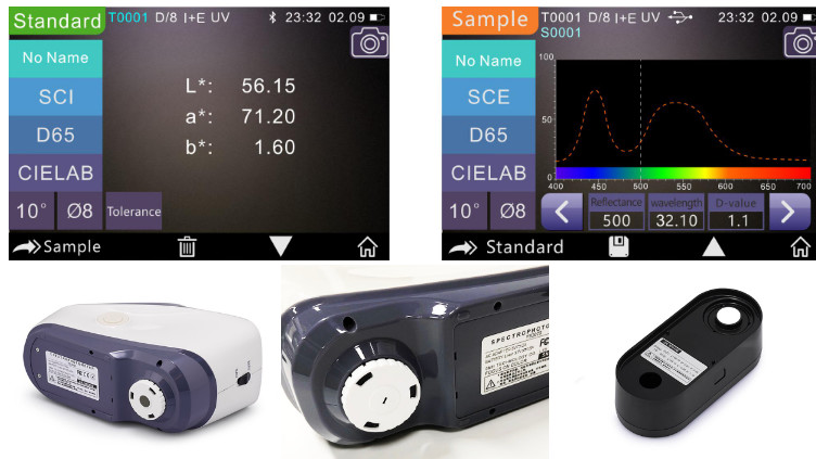 Ys3060 3nh Spectrophotometer Color Matching Software To Replace Ci64 Xrite