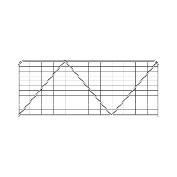 16ft General Purpose Horse Cattle Sheep Yard Panels Metal Farm Gates