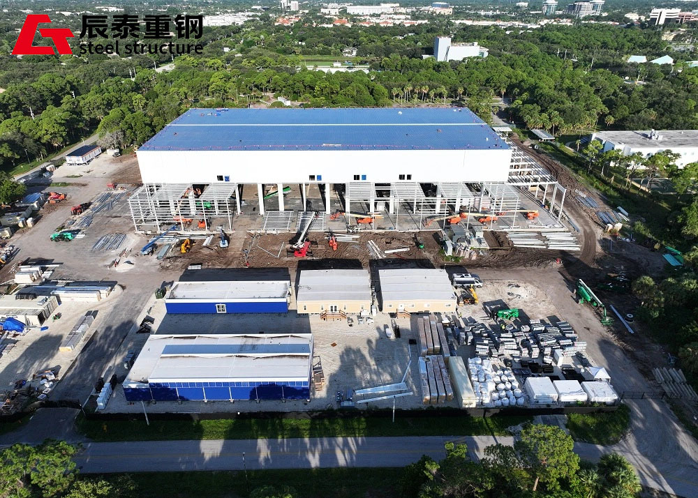 Prefab Steel Structure Gymnasium Building Easy Install For Sport Hall