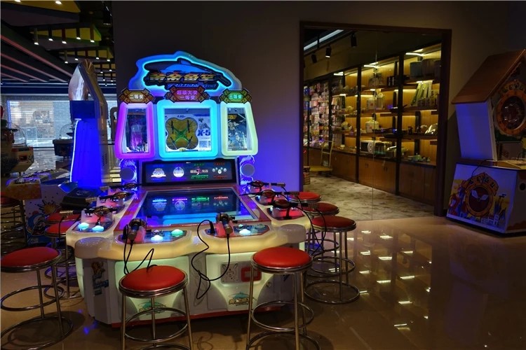 Kids Video Fish Table Game Machine For 8 Players 260*165*203cm