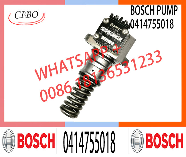 Common Rail Diesel Engine Fuel Injection Unit Pump 0414799005 0986445013 0414755018