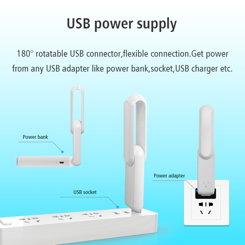 300mbps USB Powered Wifi Extender White Home Network Signal Booster