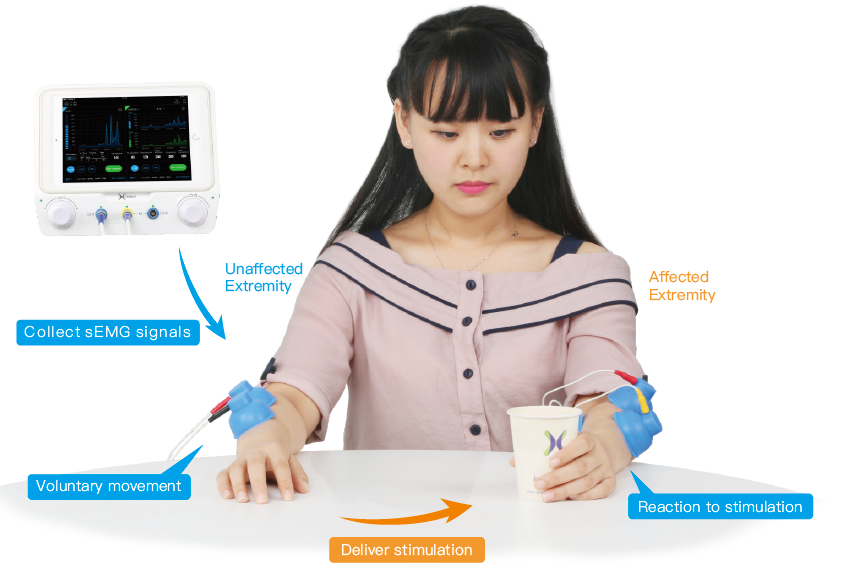 Mirror Therapy Home Biofeedback Devices , Interactive Biofeedback Therapy Machine