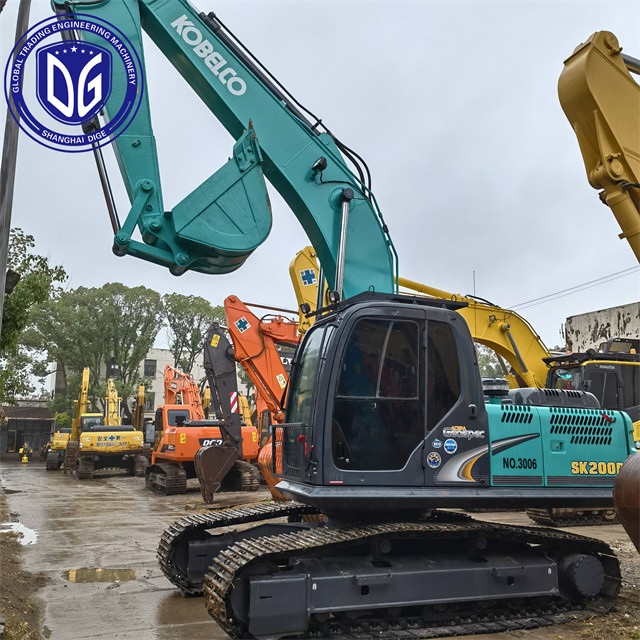 SK200D Used Kobelco Excavator Original Kobelco 20 Tons Used Mini Excavator
