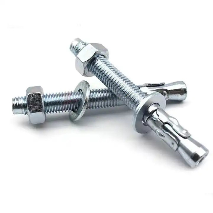 Silver Expansion Anchors With Corrosion Resistance Features Acceptable For OEM / ODM