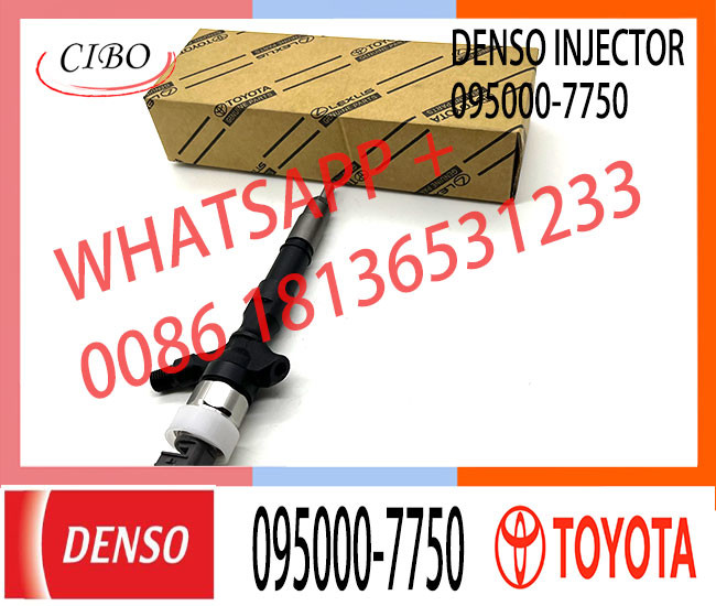 Fuel injector 23670-30300 095000-7760 095000-7761 095000-7751 095000-7750 for diesel engine spare parts
