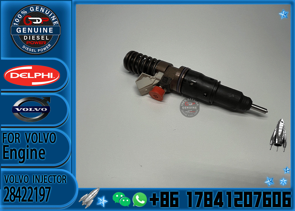 Diesel Fuel Injector common rail parts injector 22501885 28422197 BEBE1R11002 BEBE1R10002 for VOLVO