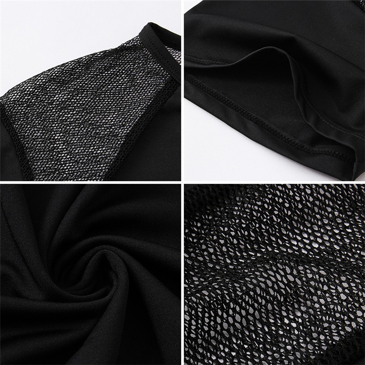 Sexy Cooling Mesh Lightweight Comfortable Short Sleeve Woman T-Shirt