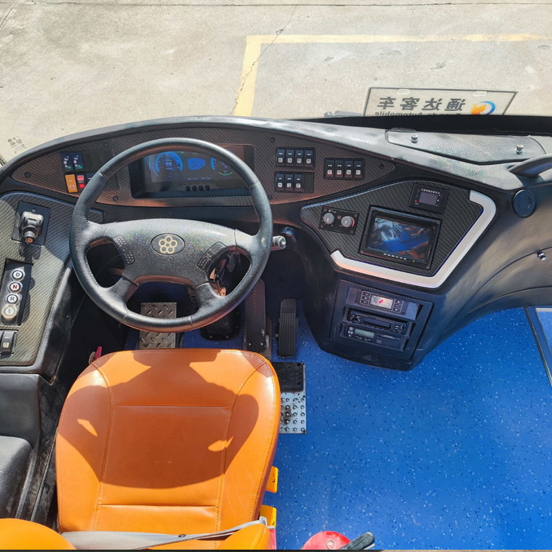 Guangtong Used Electric Bus 46 Seats Used Travel Bus Produced In December 2017