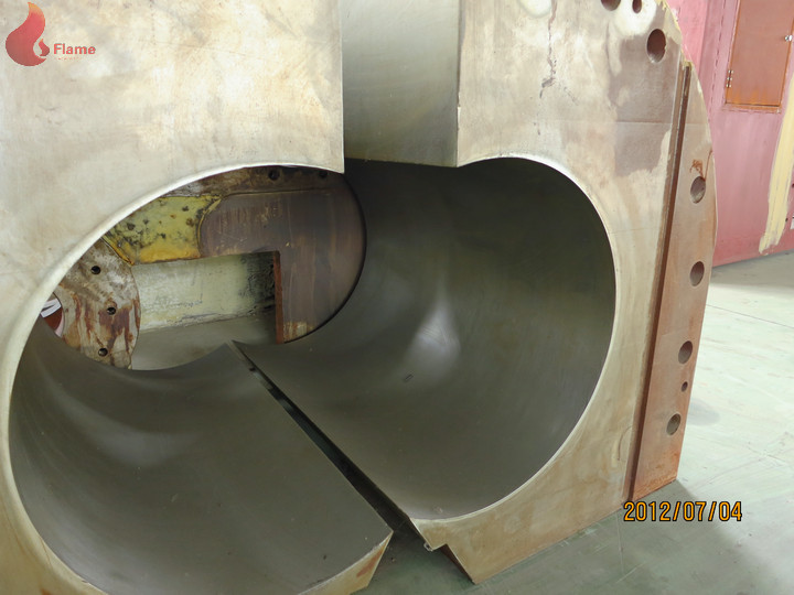 300KW high production PVC plastic sheet Internal Mixer 150 -180kg / h