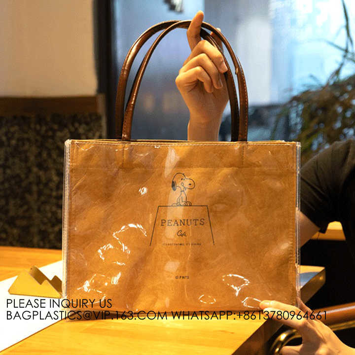 Wholesale Waterproof Portable Durable Custom Logo Thermal Kraft Picnic Cooler Insulated Paper Tyvek Lunch DuPont